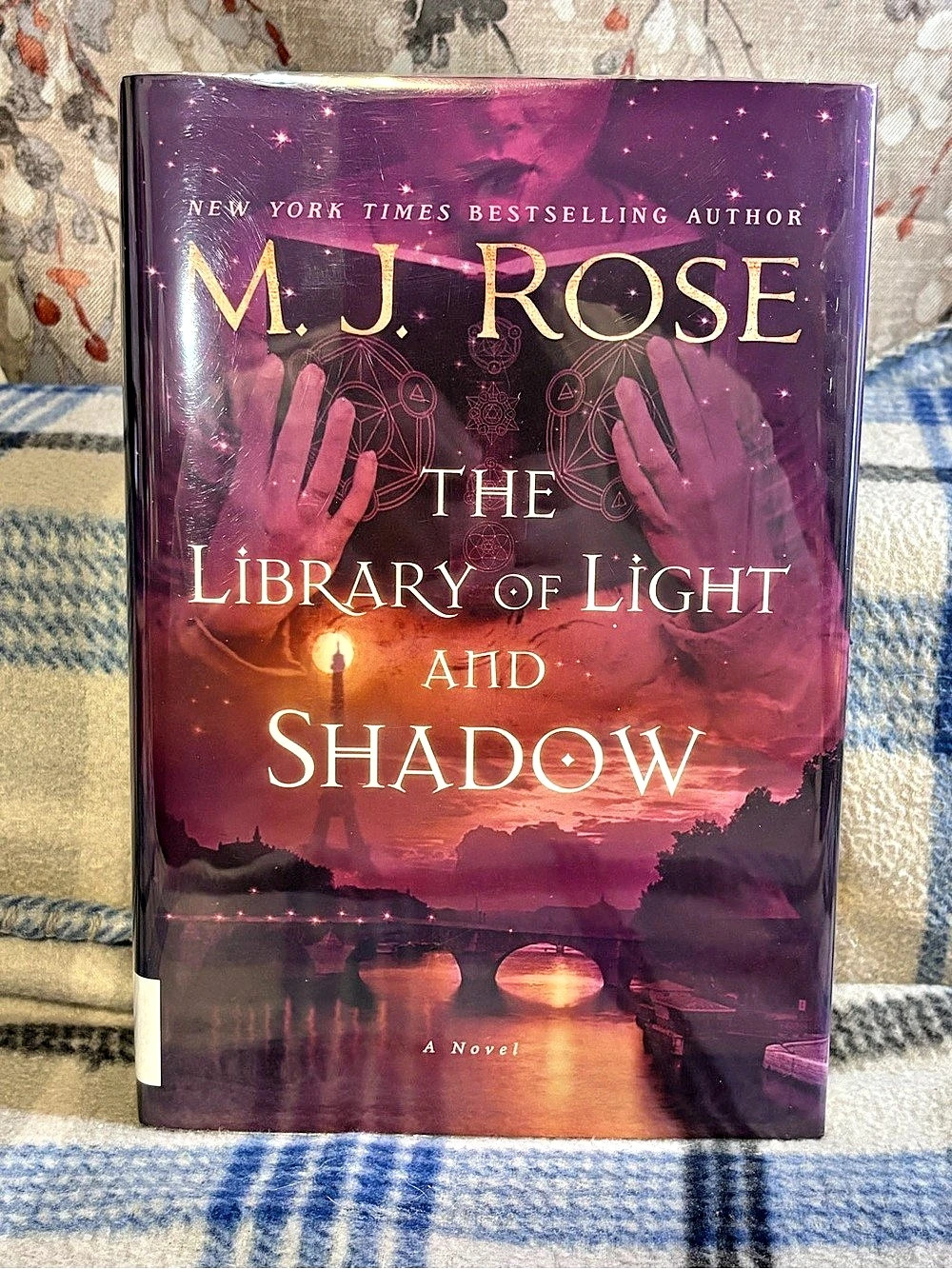 M. J. Rose The Library of Light and Shadow Hardcover Novel library withdrawal